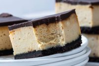 Chocolate Peanut Butter Cheesecake Squares