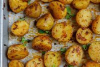 Crispy Roasted Baby Potatoes