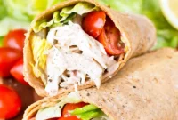 Fast and Fresh Chicken Caesar Wraps