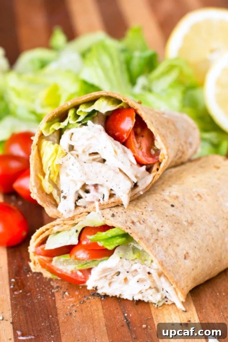 Fast and Fresh Chicken Caesar Wraps 1 featured 108