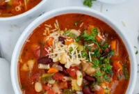 Rustic Vegetable Minestrone