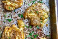 Crispy Parmesan Herb Potatoes