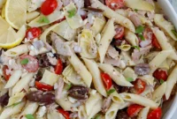 Mediterranean Tuna Pasta Salad