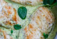 Irresistible Creamy Pesto Chicken