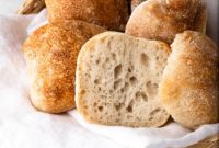 Rustic Ciabatta Rolls