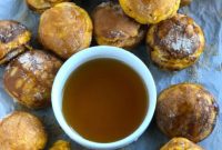 Spiced Pumpkin Pancake Poppers