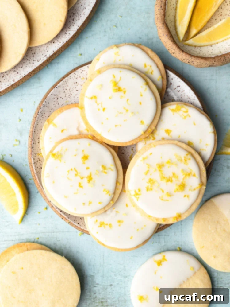 Tangy Lemon Glazed Shortbread 1 featured 15832