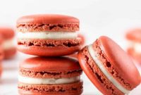 Decadent Red Velvet Macarons