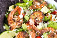 Fiesta Shrimp Taco Salad Bowl