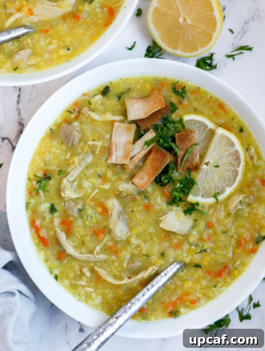 Hearty Lebanese Chicken Lentil Soup 1 featured 16209