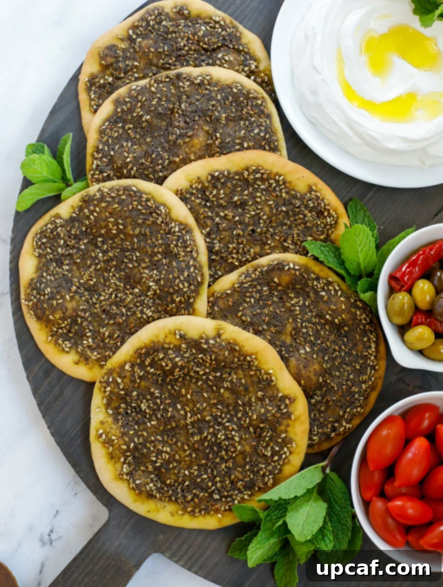 Savory Zaatar Flatbread 1 featured 16564