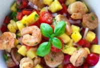Tropical Shrimp Pineapple Salad