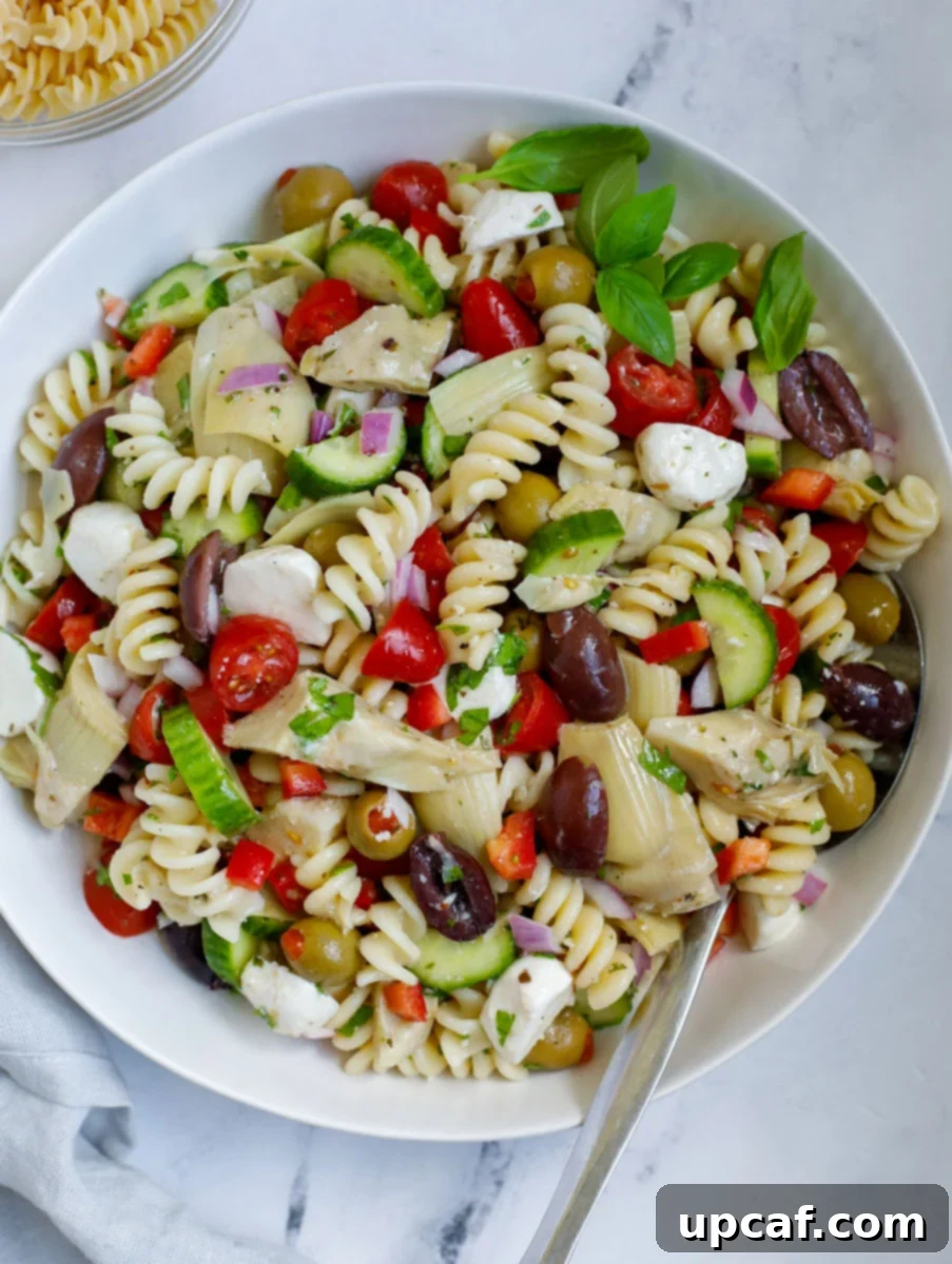 Vibrant Mediterranean Pasta Salad 1 featured 16957