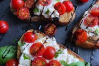 Burrata Caprese Bruschetta
