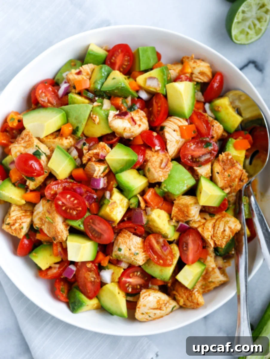 Creamy Avocado Chicken Salad 1 featured 17424