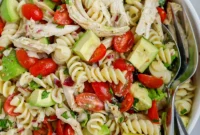 Creamy Avocado Chicken Pasta