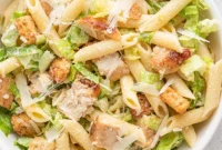 Zesty Chicken Caesar Pasta
