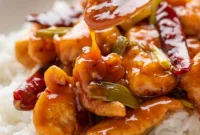 Quick Sticky Mongolian Chicken