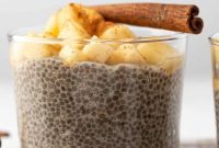 Protein-Packed Apple Pie Chia Delight
