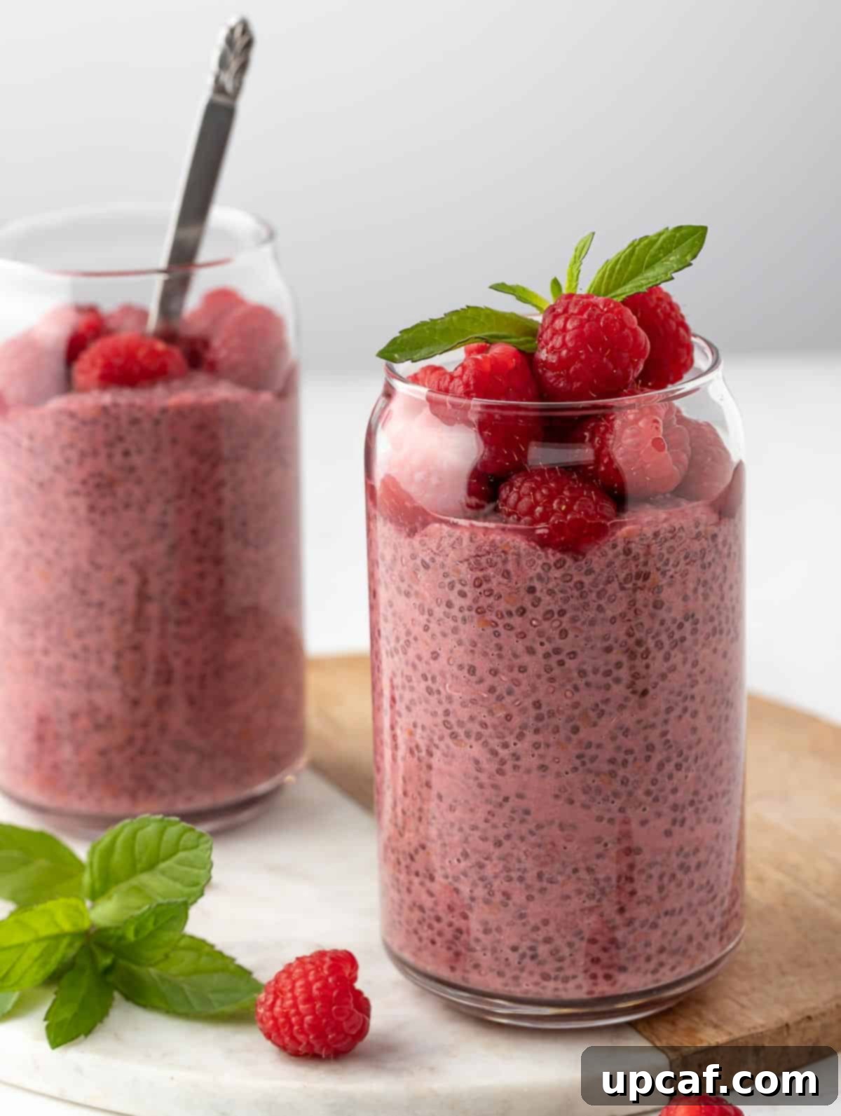 Vibrant Raspberry Chia Pudding 1 featured 18015