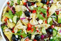 Sun Kissed Mediterranean Pasta Salad