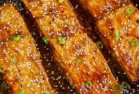 Sweet & Sticky Teriyaki Salmon