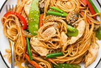 Effortless Chicken Lo Mein