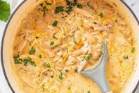 Velvety White Chicken Chili