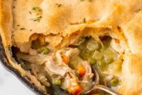 Hearty Skillet Chicken Pot Pie