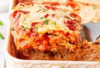 Hearty Eggplant Parmesan Lasagna