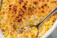 Golden Creamy Corn Bake