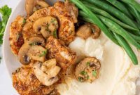Flavorful Garlic Mushroom Chicken Thighs