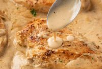 Savory Creamy Garlic Parmesan Chicken
