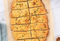 Golden, Garlicky, Keto-Perfect Bread