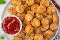 Crispy Air Fryer Popcorn Shrimp