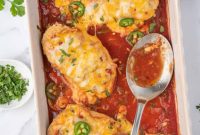 Zesty Salsa Chicken Bake