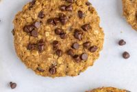 Sweet Banana Oat Chocolate Chip Delights
