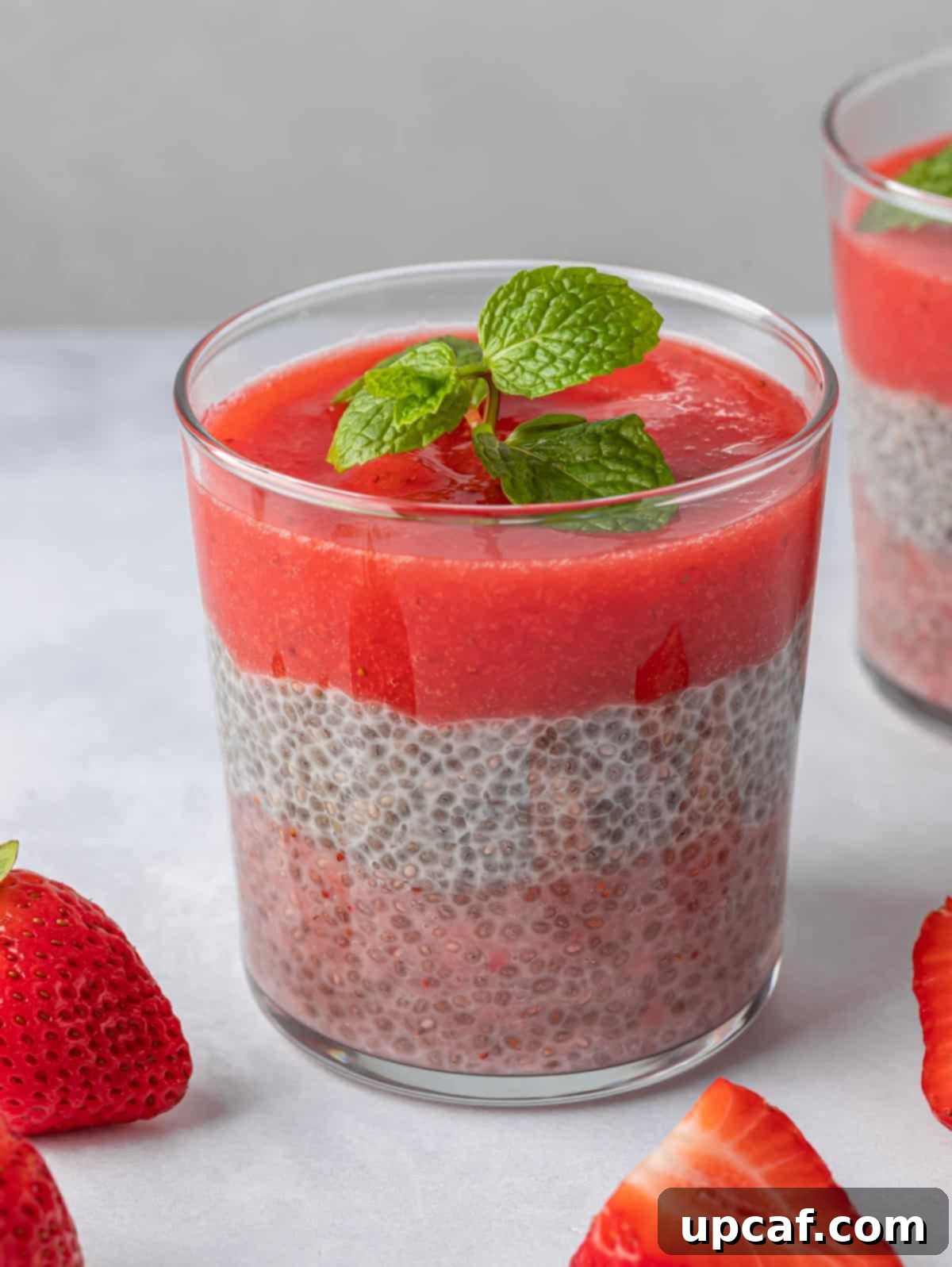 Creamy Strawberry Chia Pudding 1 featured 23093