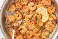 Zesty Lemon Garlic Butter Shrimp