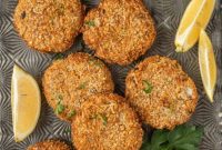 Crispy Parmesan Tuna Cakes