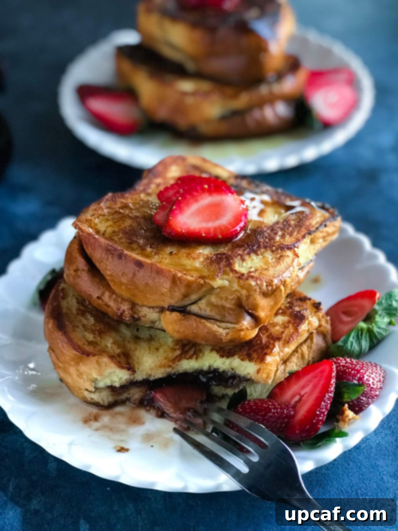 Decadent Strawberry Nutella French Toast 1 featured 2362