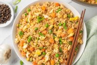 Vibrant Chinese Vegetable Fried Rice