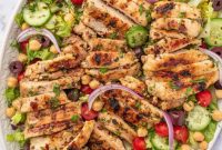 Mediterranean Grilled Chicken & Greens