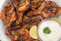 Butterflied Chicken Drumsticks