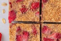 Homemade Strawberry Oat Breakfast Bites