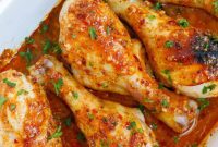 Golden Honey Mustard Drumsticks