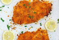 Golden Baked Chicken Cutlets