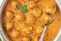 Thai Spiced Chicken Meatballs