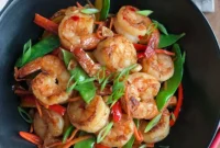 Zingy Sweet Chili Shrimp Stir-Fry