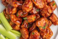 Sticky BBQ Chicken Bites